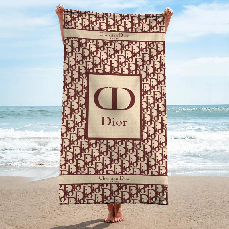 Dior-Beach-Towel-Luxury-Brand-Hot-Trending-Summer-2023-BT00529 Dior Beach Towel Luxury Brand Hot Trending Summer 2023 BT00529