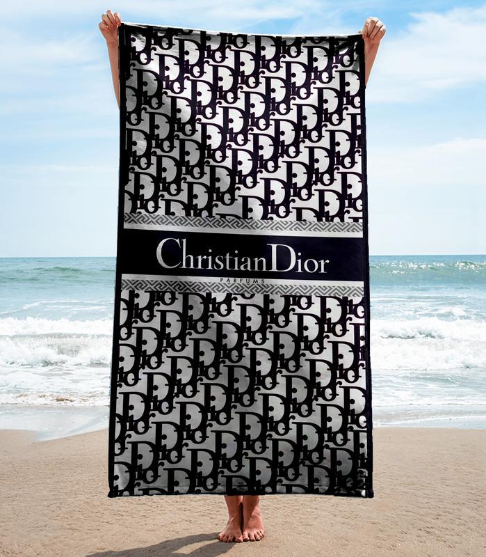 Dior-Beach-Towel-Luxury-Brand-Hot-Trending-Summer-2023-BT00531 Dior Beach Towel Luxury Brand Hot Trending Summer 2023 BT00531