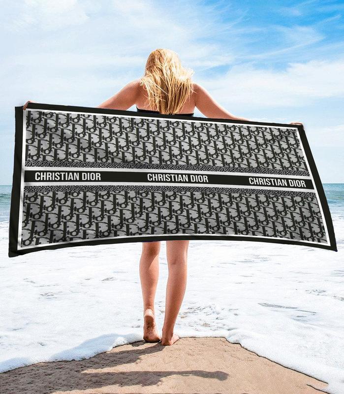 Dior-Beach-Towel-Luxury-Brand-Hot-Trending-Summer-2023-BT00533 Dior Beach Towel Luxury Brand Hot Trending Summer 2023 BT00533