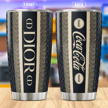Dior Coca Cola Stainless Steel Tumbler 20oz