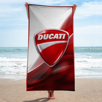Ducati Beach Towel Luxury Brand Hot Trending Summer 2023 BT00517