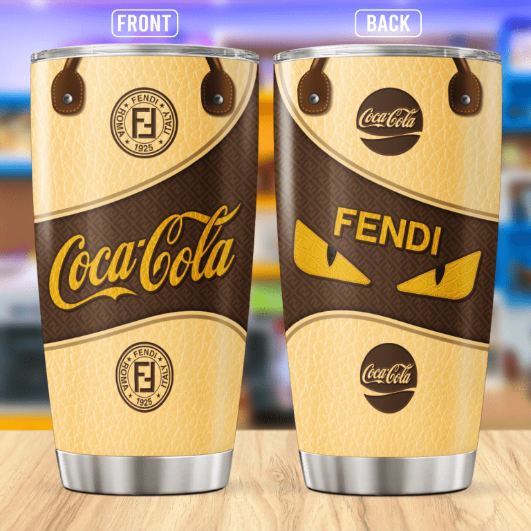 Fendi-Coca-Cola-Stainless-Steel-Tumbler-20oz Fendi Coca Cola Stainless Steel Tumbler 20oz