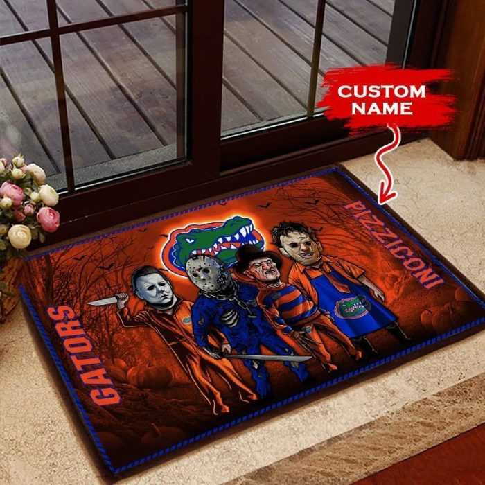 Florida-Gators-3D-Doormats-Halloween-NCAA-Custom-Name-DM1043 Florida Gators 3D Doormats Halloween NCAA Custom Name DM1043