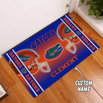 Florida Gators Custom Name Funny Luxury Front Entrance Doormat DM1431
