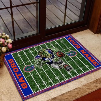 Florida Gators Football Home Field Mascot Custom Doormat DM1332