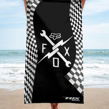 Fox Racing Beach Towel Luxury Brand Hot Trending Summer 2023 BT00499