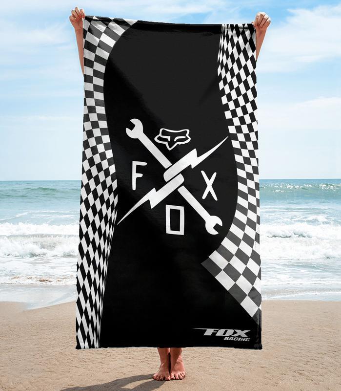 Fox-Racing-Beach-Towel-Luxury-Brand-Hot-Trending-Summer-2023-BT00499 Fox Racing Beach Towel Luxury Brand Hot Trending Summer 2023 BT00499