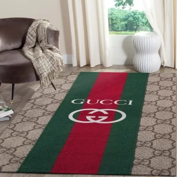 Gucci Signature Luxury Area Rug For Living Room Bedroom Carpet Floor Decor Mat RR2987