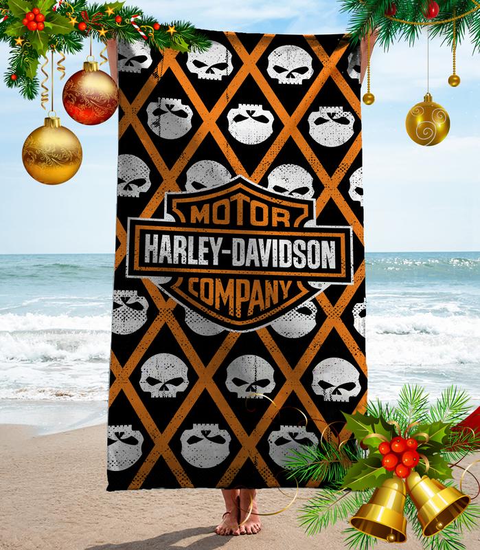 Harley-Davison-Beach-Towel-Luxury-Brand-Hot-Trending-Summer-2023-BT00489 Harley Davison Beach Towel Luxury Brand Hot Trending Summer 2023 BT00489