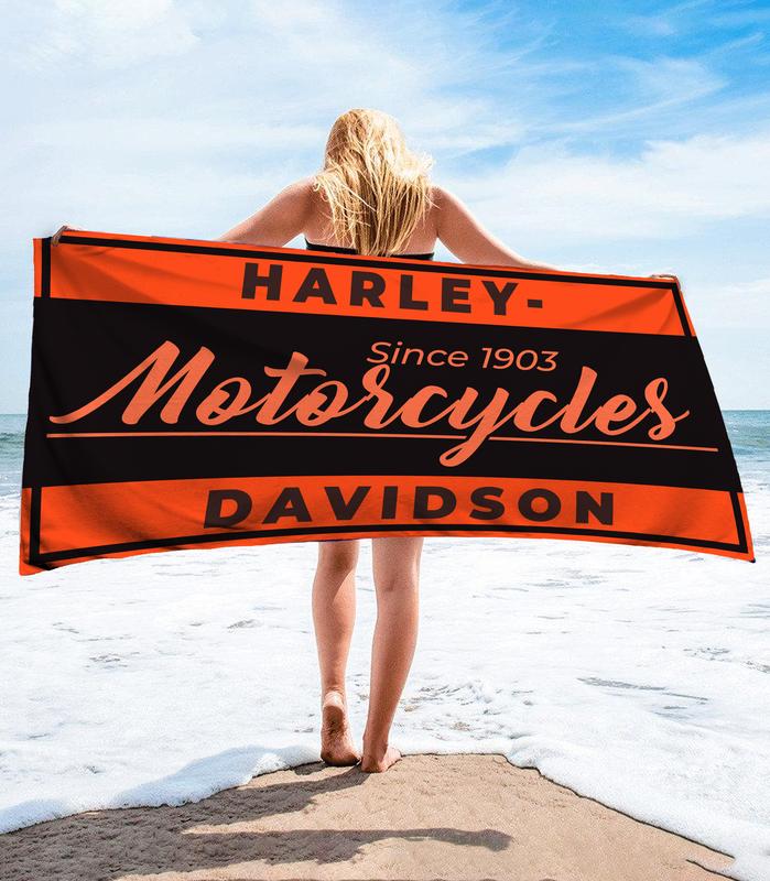 Harley-Davison-Beach-Towel-Luxury-Brand-Hot-Trending-Summer-2023-BT00490 Harley Davison Beach Towel Luxury Brand Hot Trending Summer 2023 BT00490