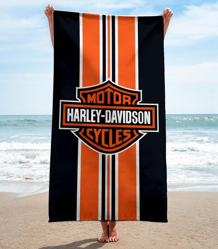 Harley-Davison-Beach-Towel-Luxury-Brand-Hot-Trending-Summer-2023-BT00491 Harley Davison Beach Towel Luxury Brand Hot Trending Summer 2023 BT00491