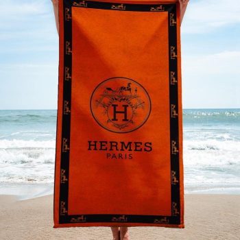 Hermes Beach Towel Luxury Brand Hot Trending Summer 2023 BT00483