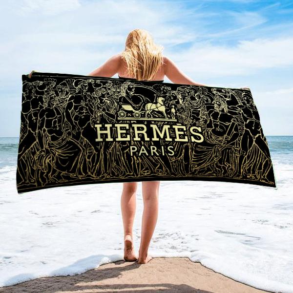 Hermes-Beach-Towel-Luxury-Brand-Hot-Trending-Summer-2023-BT00487 Hermes Beach Towel Luxury Brand Hot Trending Summer 2023 BT00487