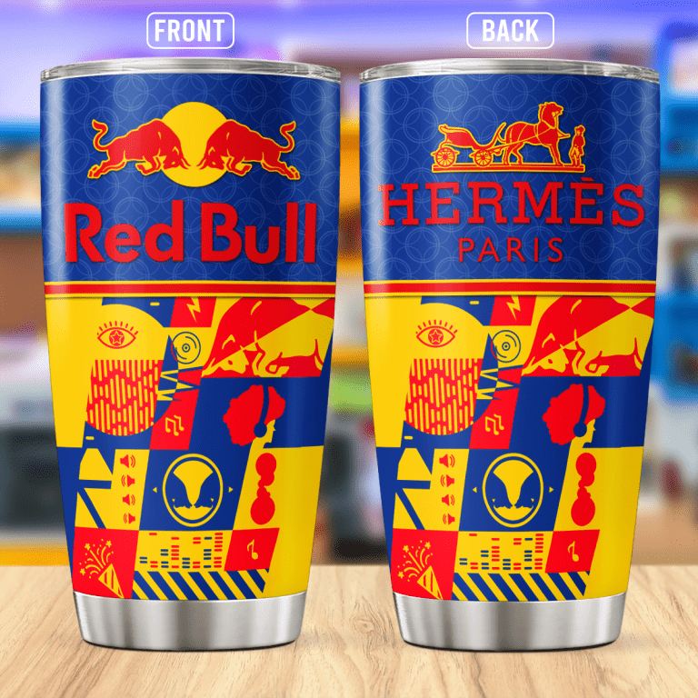 Hermes-Red-Bull-Stainless-Steel-Tumbler-20oz Hermes Red Bull Stainless Steel Tumbler 20oz