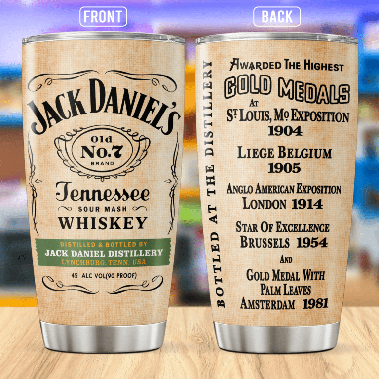 Jack-Daniels-Stainless-Steel-Tumbler-20oz Jack Daniels Stainless Steel Tumbler 20oz
