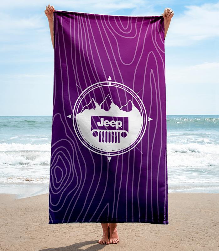 Jeep-Beach-Towel-Luxury-Brand-Hot-Trending-Summer-2023-BT00449 Jeep Beach Towel Luxury Brand Hot Trending Summer 2023 BT00449