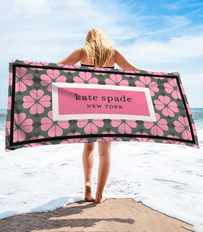 Kate-Spade-Beach-Towel-Luxury-Brand-Hot-Trending-Summer-2023-BT00446 Kate Spade Beach Towel Luxury Brand Hot Trending Summer 2023 BT00446