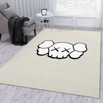Kaws Head Area Rug Bedroom Area Rug Carpet Decor RR3187