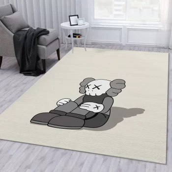 Kaws Illustration Area Rug Bedroom Area Rug Carpet Family Gift Decor RR3188