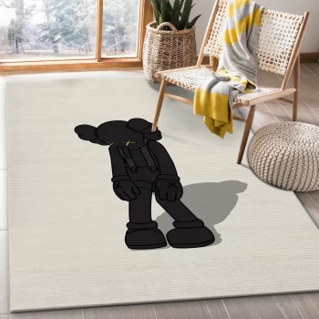 Kaws Small Lie Figure Area Rug Carpet Bedroom Rug Decor RR3190