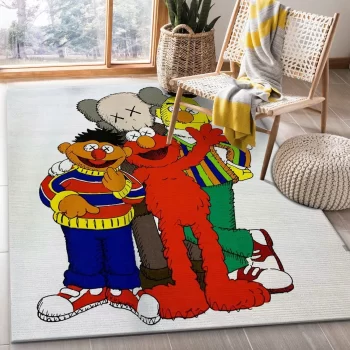 Kaws Ver Fashion Brand Area Rug Carpet Living Room Rug Floor Decor RR3191