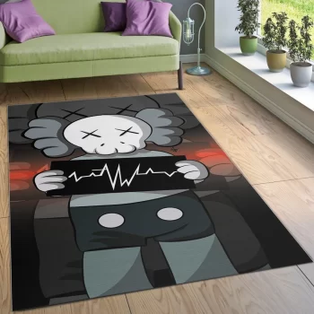 Kaws Ver Fashion Brand Area Rug For Christmas Living Room Rug Carpet Floor Decor Floor Decor RR3193