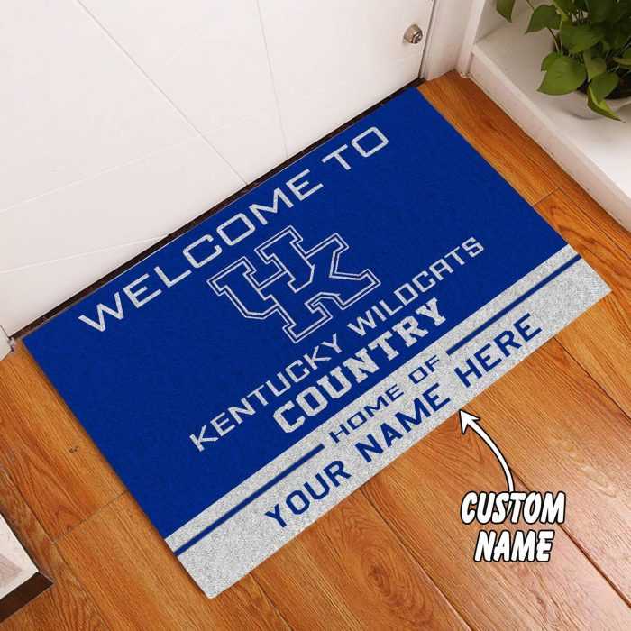 Kentucky-Wildcats-Country-Custom-Name-Funny-Luxury-Front-Entrance-Doormat-Welcome-Mat-DM1989 Kentucky Wildcats Country Custom Name Funny Luxury Front Entrance Doormat Welcome Mat DM1989