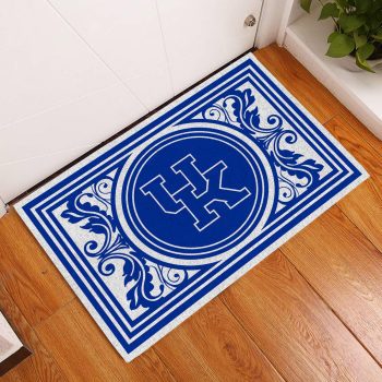 Kentucky Wildcats Floral Funny Luxury Front Entrance Doormat Indoor DM1561
