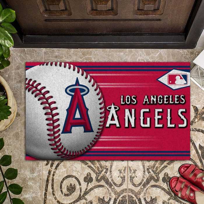 Los-Angeles-Angels-Baseball-Luxury-Front-Entrance-Doormat-Indoor-DM1498 Los Angeles Angels Baseball Luxury Front Entrance Doormat Indoor DM1498