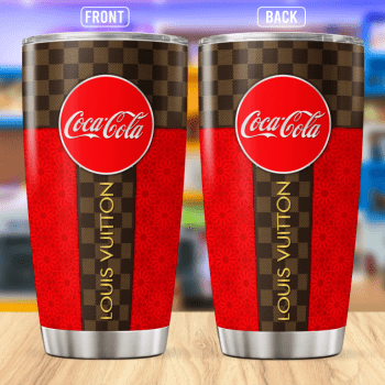 Louis Vuitton Coca Cola Stainless Steel Tumbler 20oz