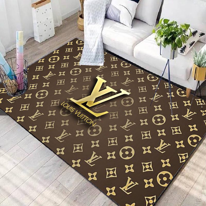 Louis-Vuitton-D-Logo-New-Fashion-Area-Rug-Carpet-Living-Room-Rug-Decor-RR2796 Louis Vuitton D Logo New Fashion Area Rug Carpet Living Room Rug Decor RR2796