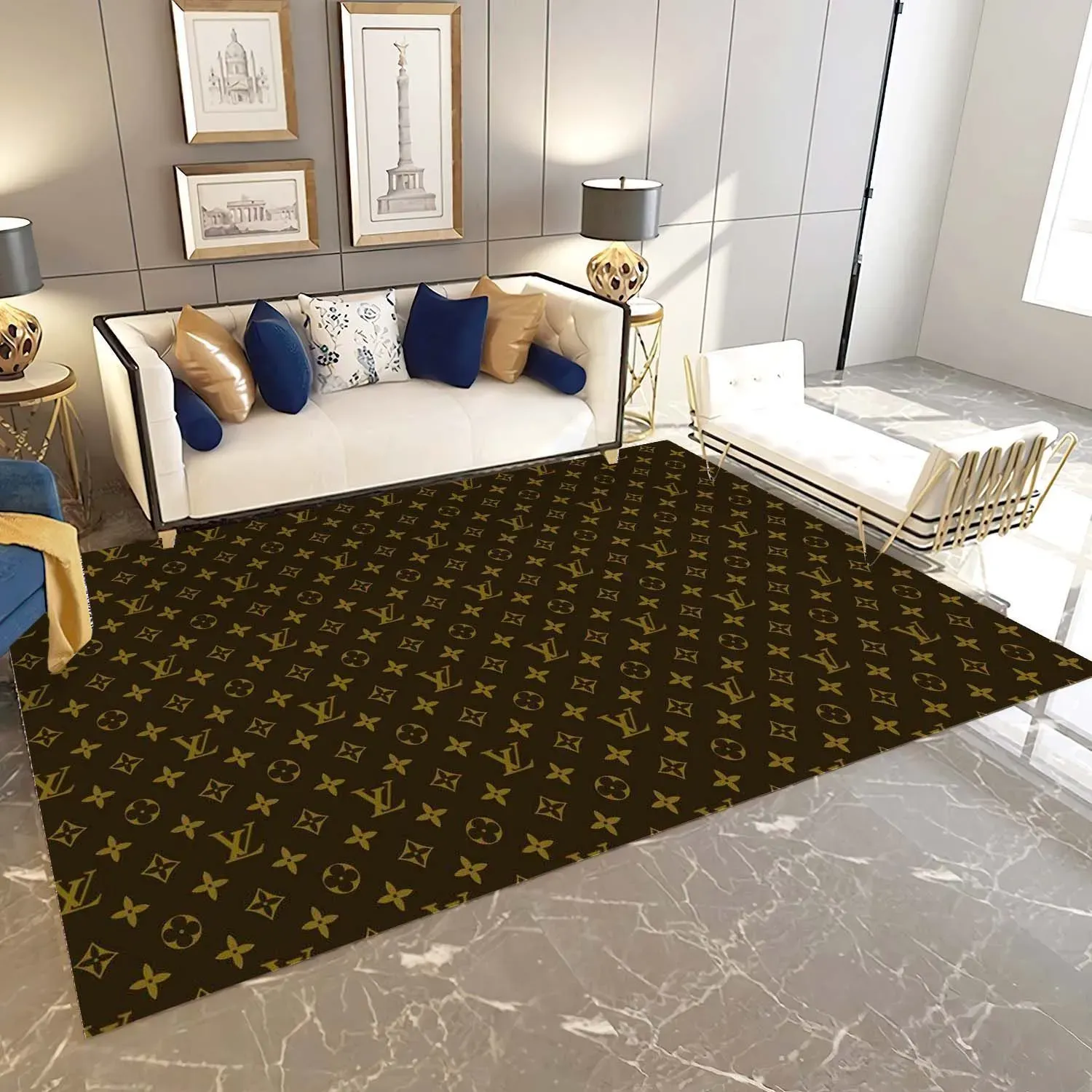 Louis-Vuitton-Fashion-Logo-Limited-Luxury-Brand-Area-Rug-Carpet-Floor-Decor-RR3174 Louis Vuitton Fashion Logo Limited Luxury Brand Area Rug Carpet Floor Decor RR3174