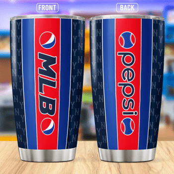 MLB Pepsi Stainless Steel Tumbler 20oz
