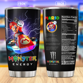Mario Monster Stainless Steel Tumbler 20oz