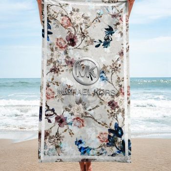 Michael Kors Beach Towel Luxury Brand Hot Trending Summer 2023 BT00405