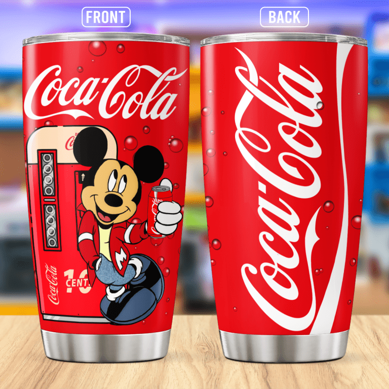 Mickey-Coca-Cola-Stainless-Steel-Tumbler-20oz Mickey Coca Cola Stainless Steel Tumbler 20oz