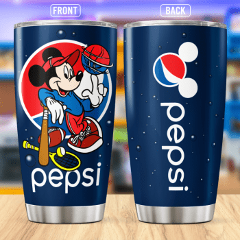 Mickey Pepsi Stainless Steel Tumbler 20oz