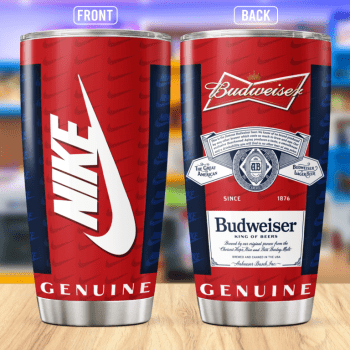 Nike Budweiser Stainless Steel Tumbler 20oz