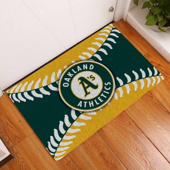 Oakland Athletics Baseball Luxury Front Entrance Doormat Indoor Inside DM1482