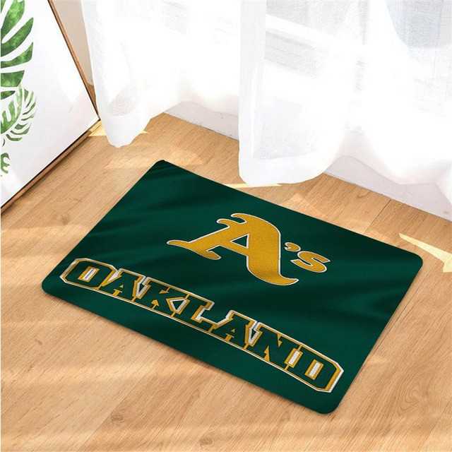 Oakland-Athletics-Wallpaper-Doormats-Doormat-Welcome-Mat-Outdoor-Door-Mats-DM1686 Oakland Athletics Wallpaper Doormats Doormat Welcome Mat Outdoor Door Mats DM1686