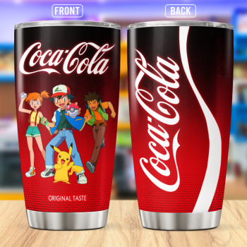 Pokemon Coca Cola Stainless Steel Tumbler 20oz