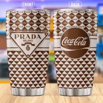 Prada Coca Cola Stainless Steel Tumbler 20oz