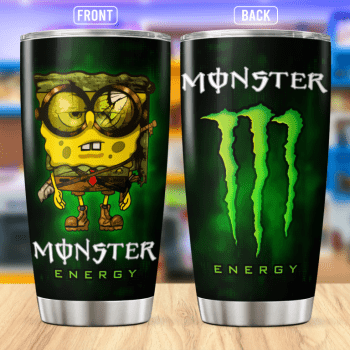 Spongebob Monster Stainless Steel Tumbler 20oz
