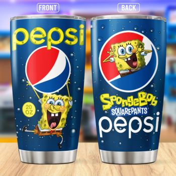 Spongebob Pepsi Stainless Steel Tumbler 20oz