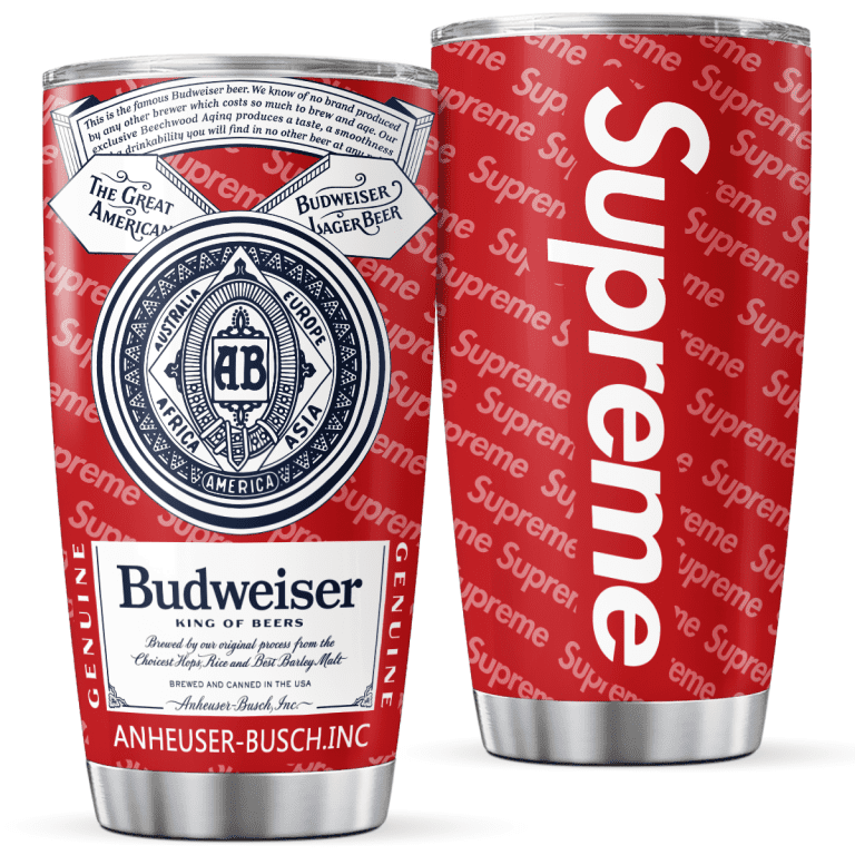 Supreme-Budweiser-Stainless-Steel-Tumbler-20oz-1