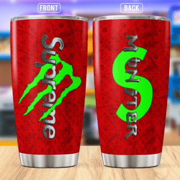 Supreme Monster Stainless Steel Tumbler 20oz