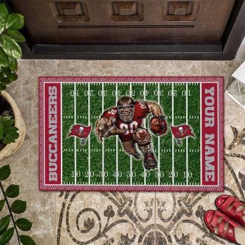 Tampa Bay Buccaneers Football Home Field Mascot Custom Doormat DM1300