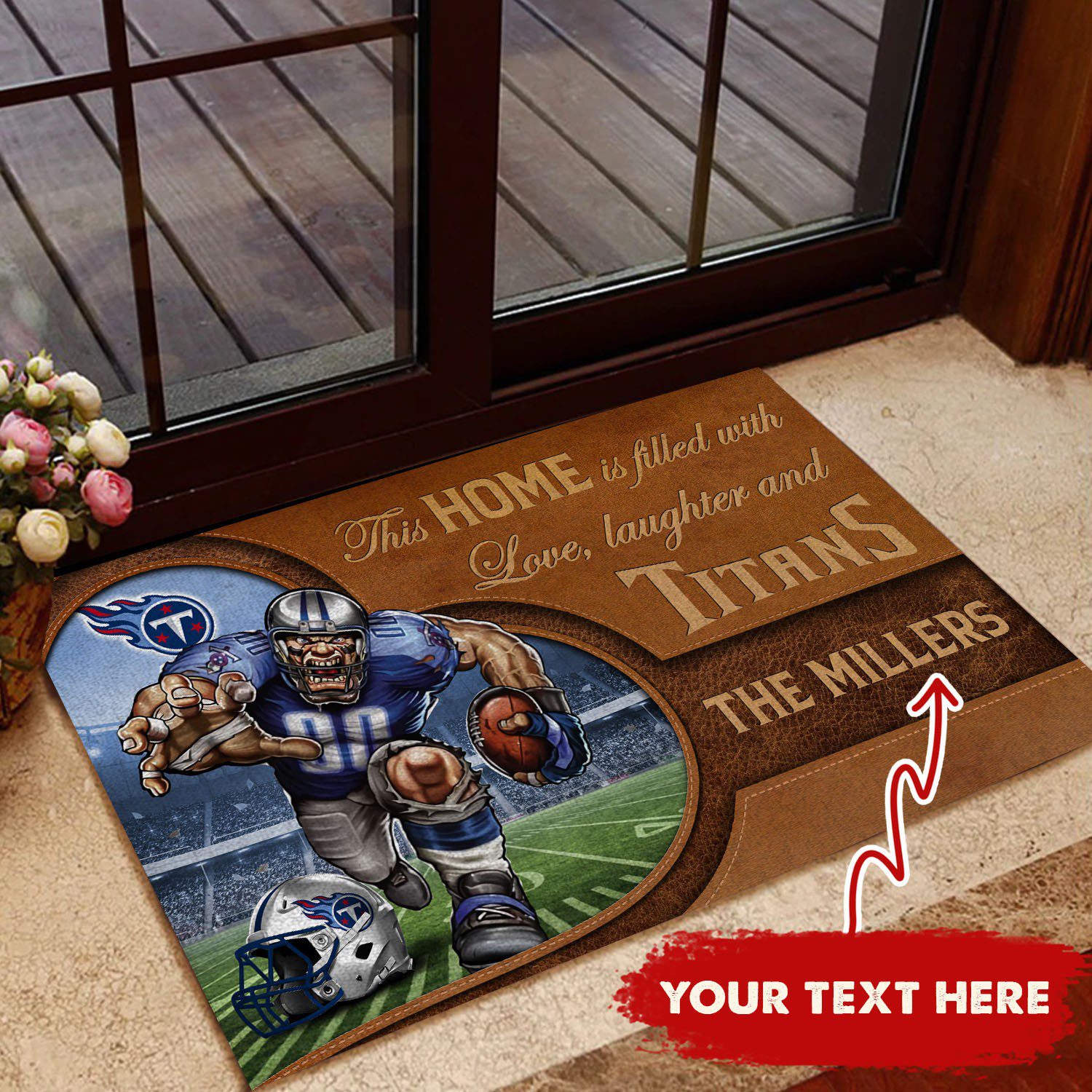 Tennessee-Titans-Custom-Doormat-Welcome-Mat-Outdoor-Door-Mats-DM1239 Tennessee Titans Custom Doormat Welcome Mat Outdoor Door Mats DM1239