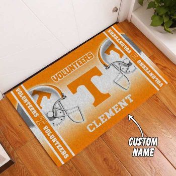 Tennessee Volunteers Custom Name Funny Luxury Front Entrance Doormat DM1597