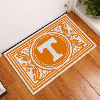 Tennessee Volunteers Floral Funny Luxury Front Entrance Doormat Indoor DM1630